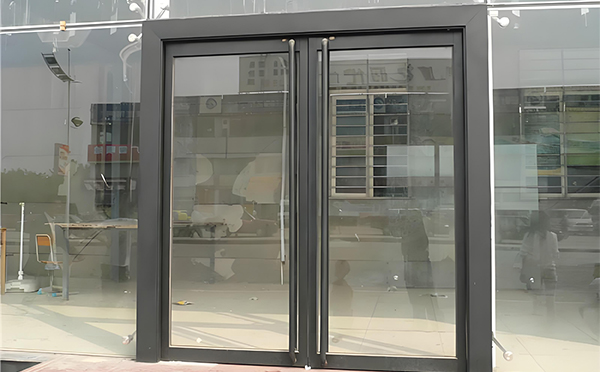 祁连玻璃地弹门