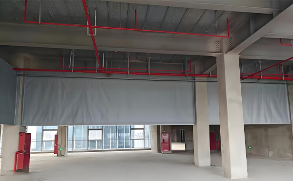 祁连防火布挡烟垂壁